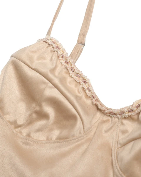 Champagne Bustier Tank BOYS LIE Champagne Bustier Tank -boy‘s lie Sales Store