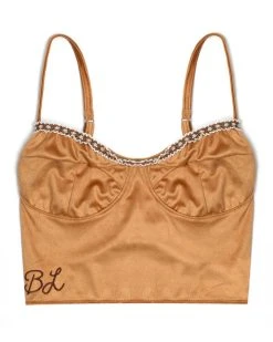 BOYS LIE Autumn Suede Bustier Tank 4 BOYS LIE Autumn Suede Bustier Tank -boy‘s lie Sales Store 407A4059rxs 480x