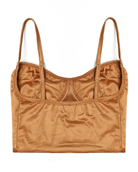 Autumn Suede Bustier Tank BOYS LIE Autumn Suede Bustier Tank -boy‘s lie Sales Store