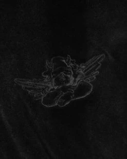 BOYS LIE Black BF Velour Hoodie -boy‘s lie Sales Store 4O7A0956rcopy 480x