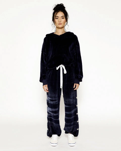 Velour Hoodie Crop BOYS LIE Velour Hoodie Crop -boy‘s lie Sales Store