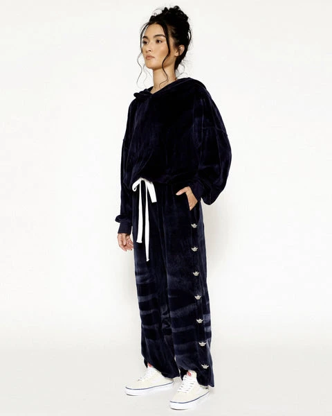 Velour Hoodie Crop BOYS LIE Velour Hoodie Crop -boy‘s lie Sales Store