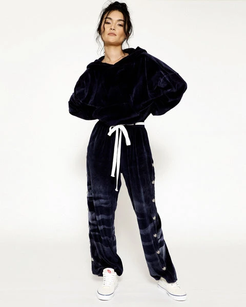 Velour Hoodie Crop BOYS LIE Velour Hoodie Crop -boy‘s lie Sales Store