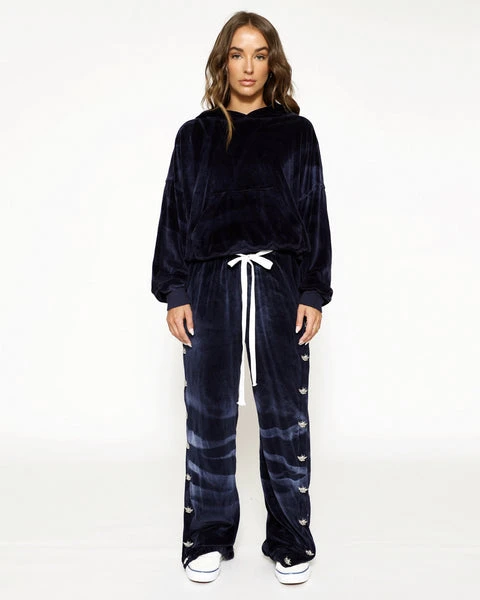 Velour Hoodie Crop BOYS LIE Velour Hoodie Crop -boy‘s lie Sales Store