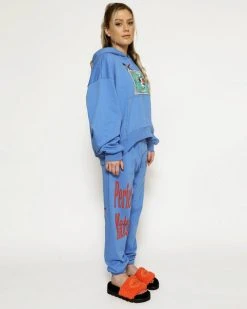 BOYS LIE Blue Perfect Match Remix Sweatpants -boy‘s lie Sales Store 4O7A1706copy af995382 dd13 4074 a125 1b49a385ea3b 480x