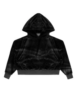 BOYS LIE Black Velour Cropped Hoodie -boy‘s lie Sales Store 4O7A1774rxsccopy 480x