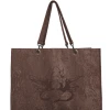 BOYS LIE Chocolate Terry Cloth Tote