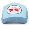 BOYS LIE Baby Blue Terry Cloth Trucker Hat
