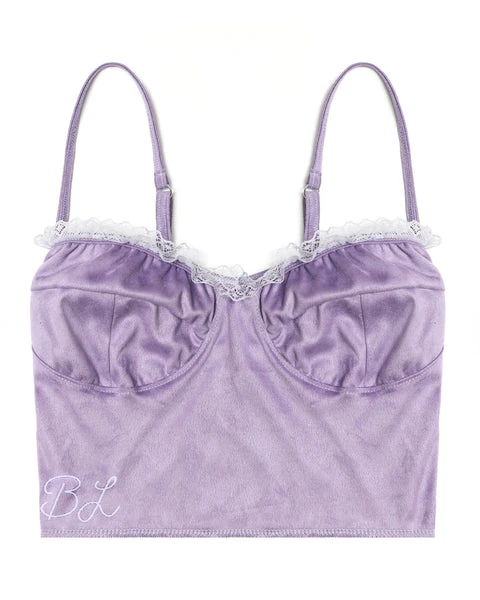 Lavender Bustier BOYS LIE Lavender Bustier -boy‘s lie Sales Store