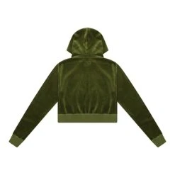 BOYS LIE Olive Velour Zip-Up Hoodie -boy‘s lie Sales Store 4O7A8517 r 480x