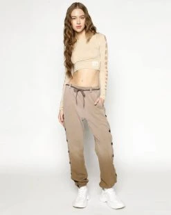 BOYS LIE Wish Away Mocha Snap Pant -boy‘s lie Sales Store 4O7A8556rcopy 480x
