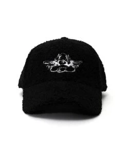 BOYS LIE Black Sherpa Cap