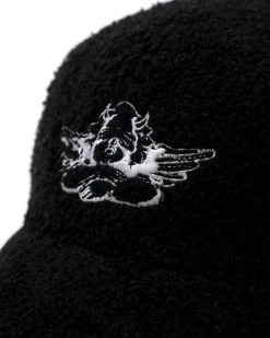 BOYS LIE Black Sherpa Cap -boy‘s lie Sales Store 4O7A8710rcopy2 480x