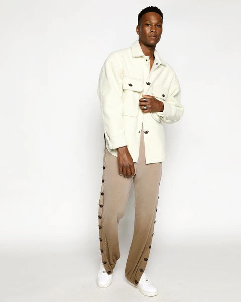BOYS LIE Wrapped In Your Lies Sherpa Button Jacket 10 BOYS LIE Wrapped In Your Lies Sherpa Button Jacket - Image 10