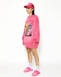 BOYS LIE Pink Break The Cycle Hoodie -boy‘s lie Sales Store 4O7A8983 480x