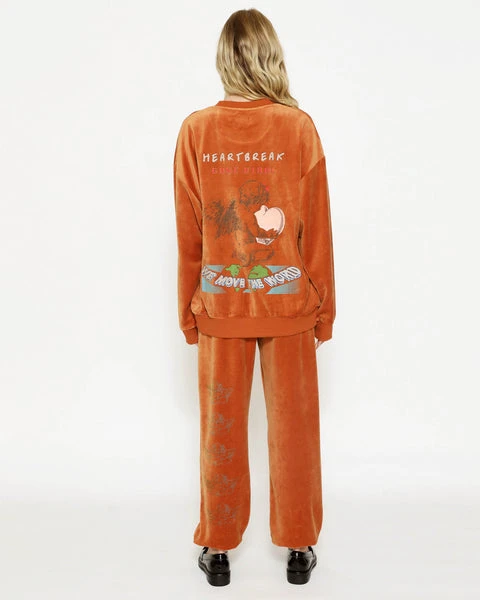 BOYS LIE Gone Viral Velour Sweatpants 6 BOYS LIE Gone Viral Velour Sweatpants - Image 6