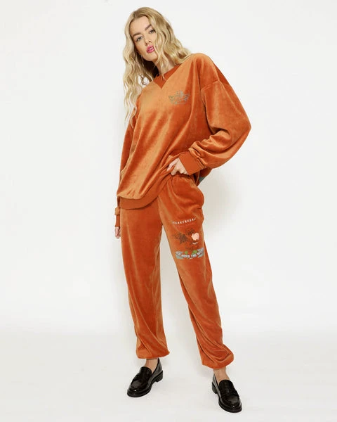 BOYS LIE Gone Viral Velour Sweatpants 2 BOYS LIE Gone Viral Velour Sweatpants - Image 2