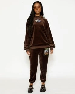 BOYS LIE Time Will Tell Velour Sweatpants 3 BOYS LIE Time Will Tell Velour Sweatpants -boy‘s lie Sales Store 4O7A9161rcopy 480x