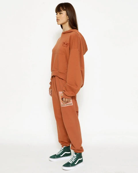 BOYS LIE Turn The Tables Rust Hoodie 5 BOYS LIE Turn The Tables Rust Hoodie - Image 5