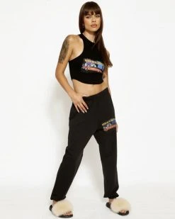 BOYS LIE Heart Racer Black Sweatpants