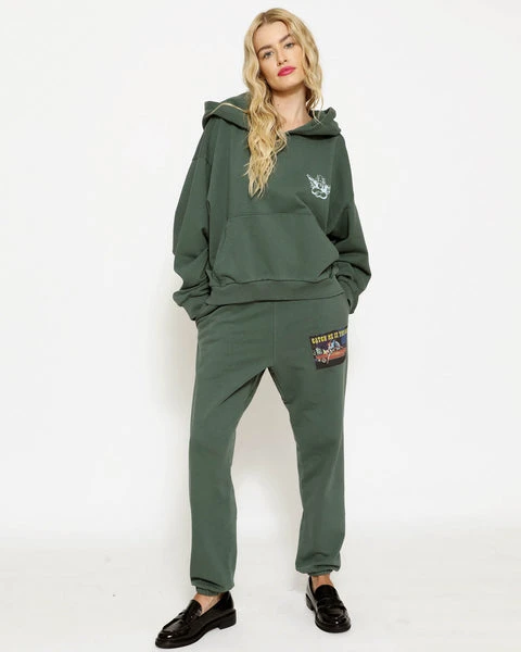 Heart Racer Green Sweatpants BOYS LIE Heart Racer Green Sweatpants -boy‘s lie Sales Store