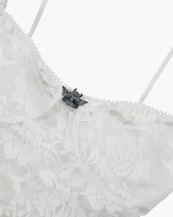 BOYS LIE White Lace Tank -boy‘s lie Sales Store Boys Lie White Lace Tank Closeup 1 480x