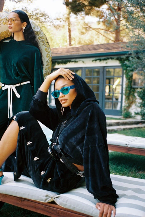 Black Oh Snap Velour Pants BOYS LIE Black Oh Snap Velour Pants -boy‘s lie Sales Store aimee750008246 417 copy 087dd05a f3c4 47a0 b4c0