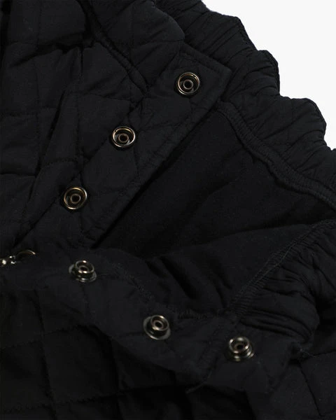 For Love Quilt Pants BOYS LIE For Love Quilt Pants -boy‘s lie Sales Store boys lie quilted sweatpants black closeup